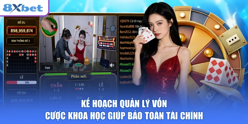 Kế hoạch quản lý vốn cược khoa học giúp bảo toàn tài chính 