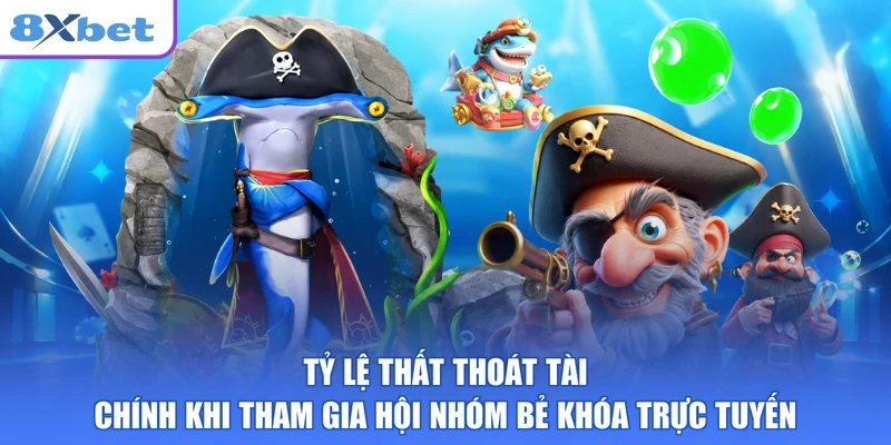 Tỷ lệ thất thoát tài chính khi tham gia hội nhóm bẻ khóa trực tuyến